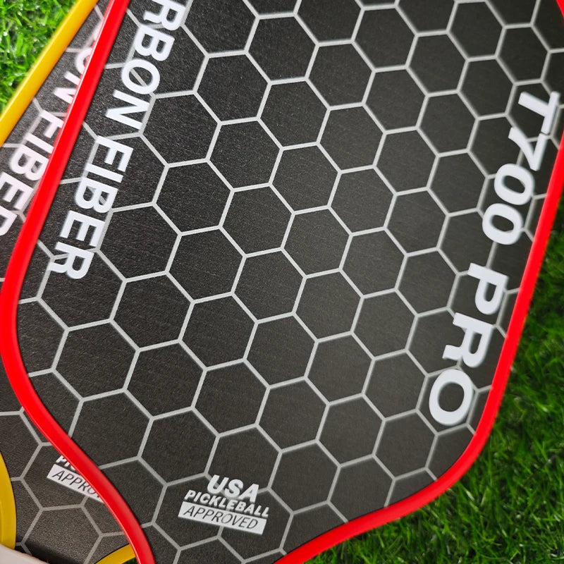 T700 Carbon Fiber Pickleball Paddle 16mm Polypropylene Honeycomb Core Pickleballs Paddles Pickle Ball